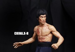 CHINA.X-H Fist of Fury Kung Fu Master Lee 1/6 Resin Tribute Statue Collection