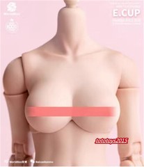 Worldbox 1:6 E cup Pale Breast Kits Cover Model Fit 12” Female PH TBL Body Toy