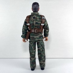 M&C – Power Team World Peacekeepers 12″ Action Figure With Clothes And Gun