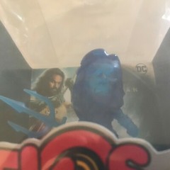 2019 San Diego Comic Con Exclusive Transparent Blue Aqua Man 3.5″ Figure