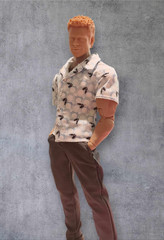 BW-FC-SET: 1/12 Fight Club Style Outfit for 6″ Nota NT-02, NT-02, NT-02W body