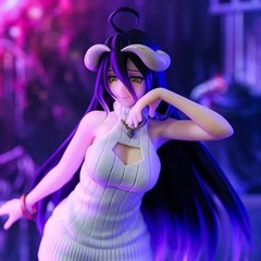 21cm Overlord Albedo Anime Figure A Woolen Dress Albedo Action Figure Ainz Ooal