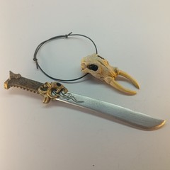 Custom Predator Bio Mask & Accessories Set 1/6 Scale – Raven Beak