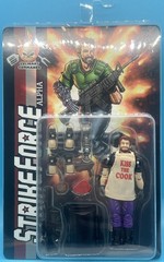 Strike Force Alpha purple Short-Fry Seth Green 1:18 Gi Joe 3.75 LeCroys Toys
