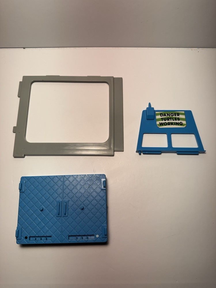 1989 Teenage Mutant Ninja Turtles Sewer Lair Playset Elevator Parts Only Vintage
