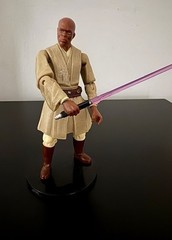 Star Wars: Revenge of the Sith Mace Windu Force Combat Action Figure 2005 Hasbro