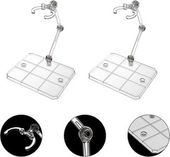 Adjustable Display Holder For 6″ Action Figure Clear Plastic Holder 1/5/10/12pcs