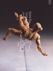 US Romankey 1/12 Yellow Super Flexible Man Body Male 6”Joint Figure Doll Toy
