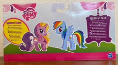 My Little Pony RAINBOW DASH & RAINBOW FLASH BONUS 1+1 PACK – G4, 3″, MIP, Rare