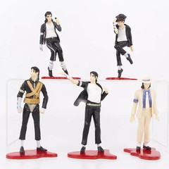 Michael Jackson PVC Action Figure Set 5pcs Collectible Model Toys 11cm Toys Gift