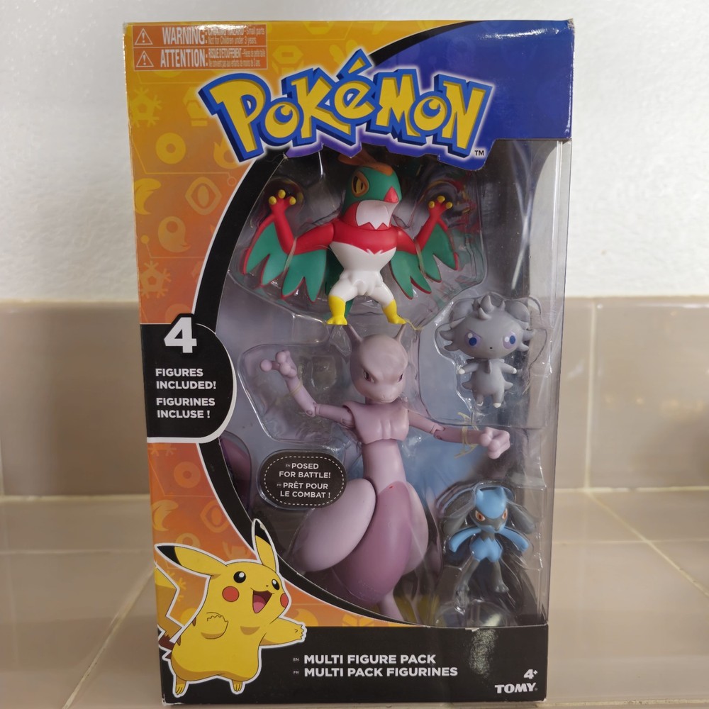 Tomy Pokémon 4 Multi Figure Pack New Sealed 2017 Mewtwo-TR06