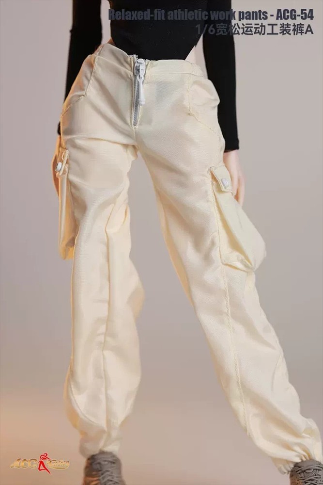 ACG-54 1/6 Sports Overalls Pants Swimsuit Jumpsuit Outfit For 12”Female Figure