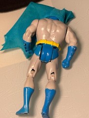 ESTRELA BATMAN + INFO CARD & COMIC – SUPER POWERS BRAZIL VINTAGE FIGURE