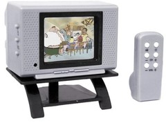 Tiny TV Classics Family Guy Real Working Mini Television Season 1 & 2 NEW NIB I5