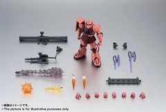 Bandai SIDE MS Robot Spirits Gundam MS-06S Char’s Zaku II ver. ANIME Action Figu