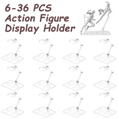 6-36 HG144 Adjustable Action Figure Display Holder Base Doll Model Support Stand