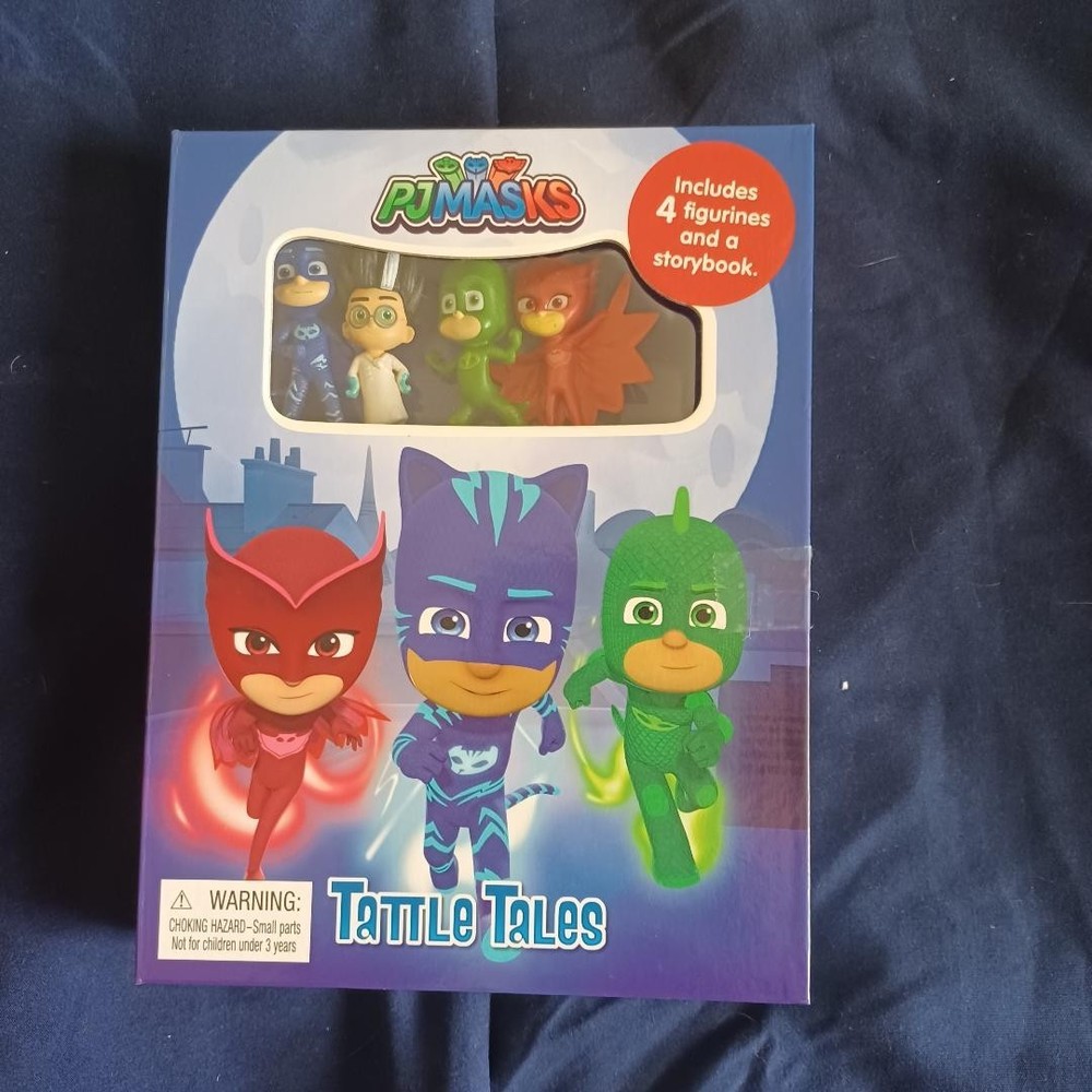 2020 Phidal Frog Box 3 Years Up PJMasks 4 Figurines & Storybook Tattle Tales