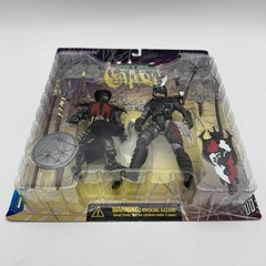 McFarlane1997 The Conqueror vs Dragon Blade Total Chaos Action Figures Sealed