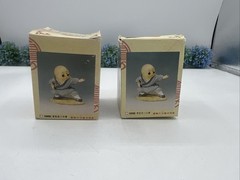 Vintage Chinese Kung Fu Martial Arts Fight Pose Figure LOT 2