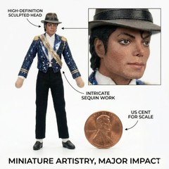 Michael Jackson Cosplay Plush Doll Jointed Figure Collectible Stuffed Toy Room