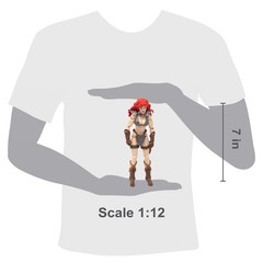 Red Sonja 50th Anniversary Epic H.A.C.K.S. 1:12 Scale Action Figure – Boss Fight