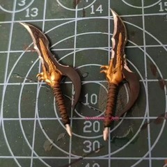 1/12 Painted Sung Jin Woo Weapon Accessories For 6″ Action Figure ( No Figure)