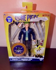 ONE PIECE Roronoa Zoro Netflix “Adventure Series 01” Action Figure Collection