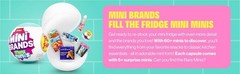 Mini Brands Fill The Fridge S1 – 80+ to Collect, Mini Food Surprise Toy
