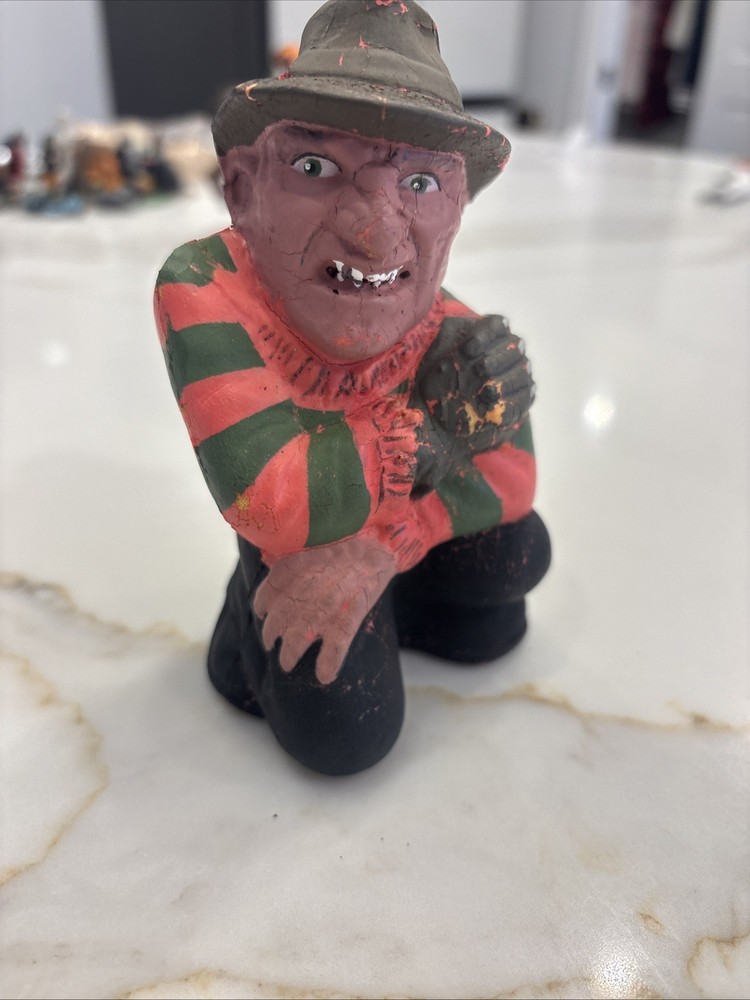 Freddy Krueger LJN Nightmare on Elm Street Hard Rubber Horror Figure 1989
