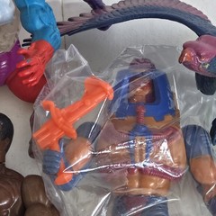 80’s Masters of the Universe Action Figures Lot of 30 Vintage MOTU He-Man