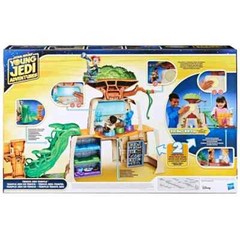 Star Wars Young Jedi Adventures Tenoo Jedi Temple Playset 2 Figures Lights