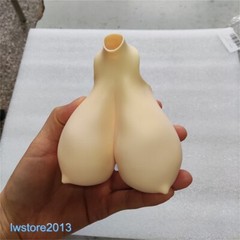 1:6 Female Pale Super Large Breast Bust Cover Model For 12” PH TBL Figure Body