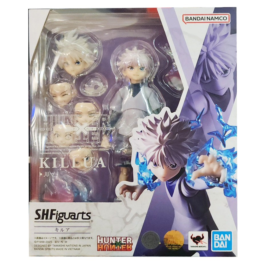 In-Stock Bandai S.H.Figuarts Killua “Hunter X Hunter”