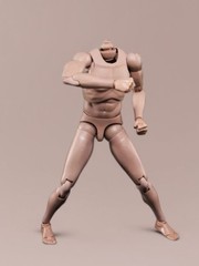 New MX02-A 12inch Europe Skin Male Action Figure Body Fit For 1/6 Head Sculptzzb