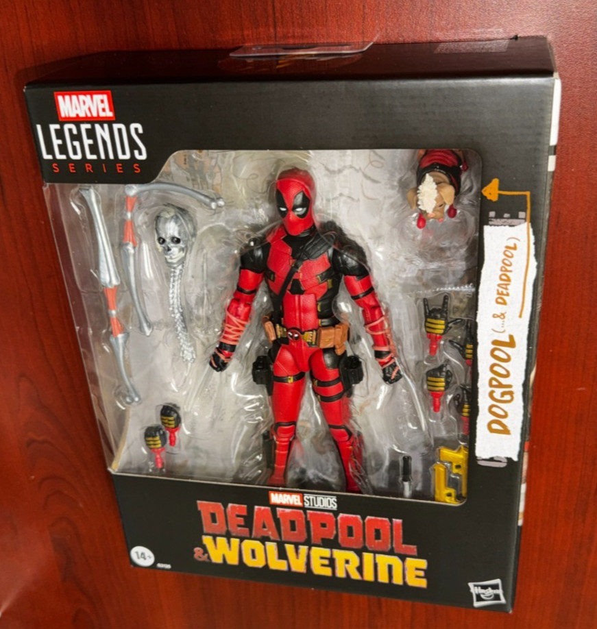 DEADPOOL & WOLVERINE DOGPOOL Marvel Legends Series Figures Box Set NEW SEALED