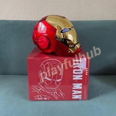 Autoking Iron Man Mask Mk5 1:1 Helmet Wearable Voice Touch Cosplay Props Jarvis
