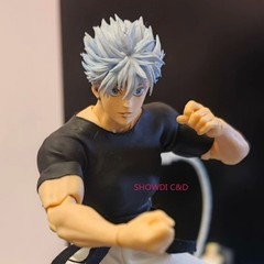 1/12 Jujutsu Kaisen Gojo Satoru Head Carving For 6″ Romankey VTOYS Figure Body