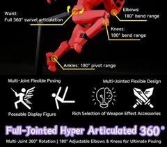 9L3D Tekkaman Blade Action Figure