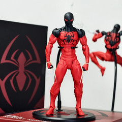 CT Toys Messtoys Spider-Man Kaine Parker Red Spider Action Figure Boxed US STOCK