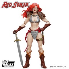 Red Sonja 50th Anniversary Epic H.A.C.K.S. 1:12 Scale Action Figure – Boss Fight