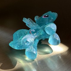 My Little Pony Blind Bag “RAINBOW DASH” glitter (Wave 1) Mini FIM G4
