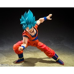 S.H.Figuarts Super Saiyan God Super Saiyan Son Goku Blue Power Action Figure