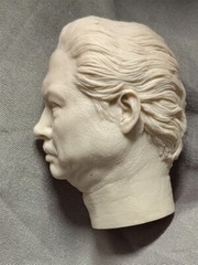 Unpainted Chinese Kung Fu 1/6 Sammo Hung Kam-Bo Man Head Fit 12in Action Figure