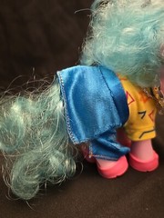 Vintage My Little Pony G1 Banana Surprise Sundae Best Hasbro 1978 with clothes